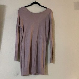 Relaxed sweater dress